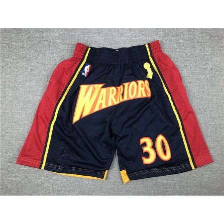 NBA Golden State Warriors Uomo Pantaloncini Tascabili M002 Swingman